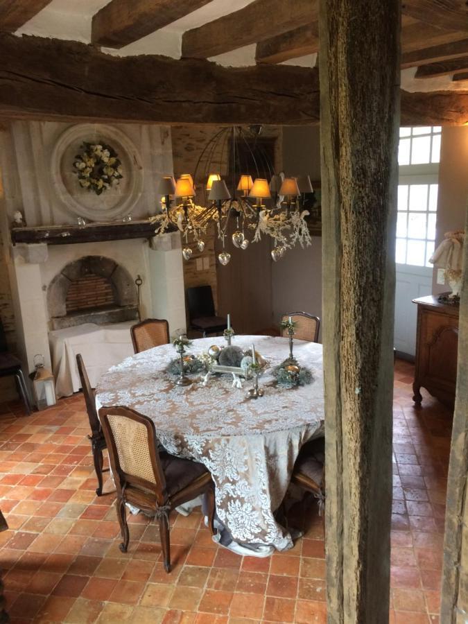 La Mouliniere, Jolie Longere Du Xviie Bed and Breakfast La Jaille-Yvon Exteriör bild